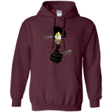 Sweatshirts Maroon / S H. Scissorhands! Pullover Hoodie