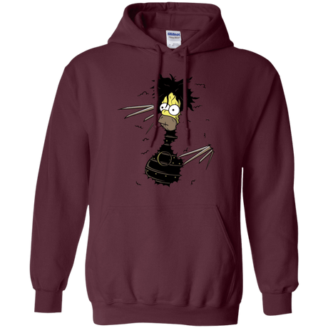 Sweatshirts Maroon / S H. Scissorhands! Pullover Hoodie