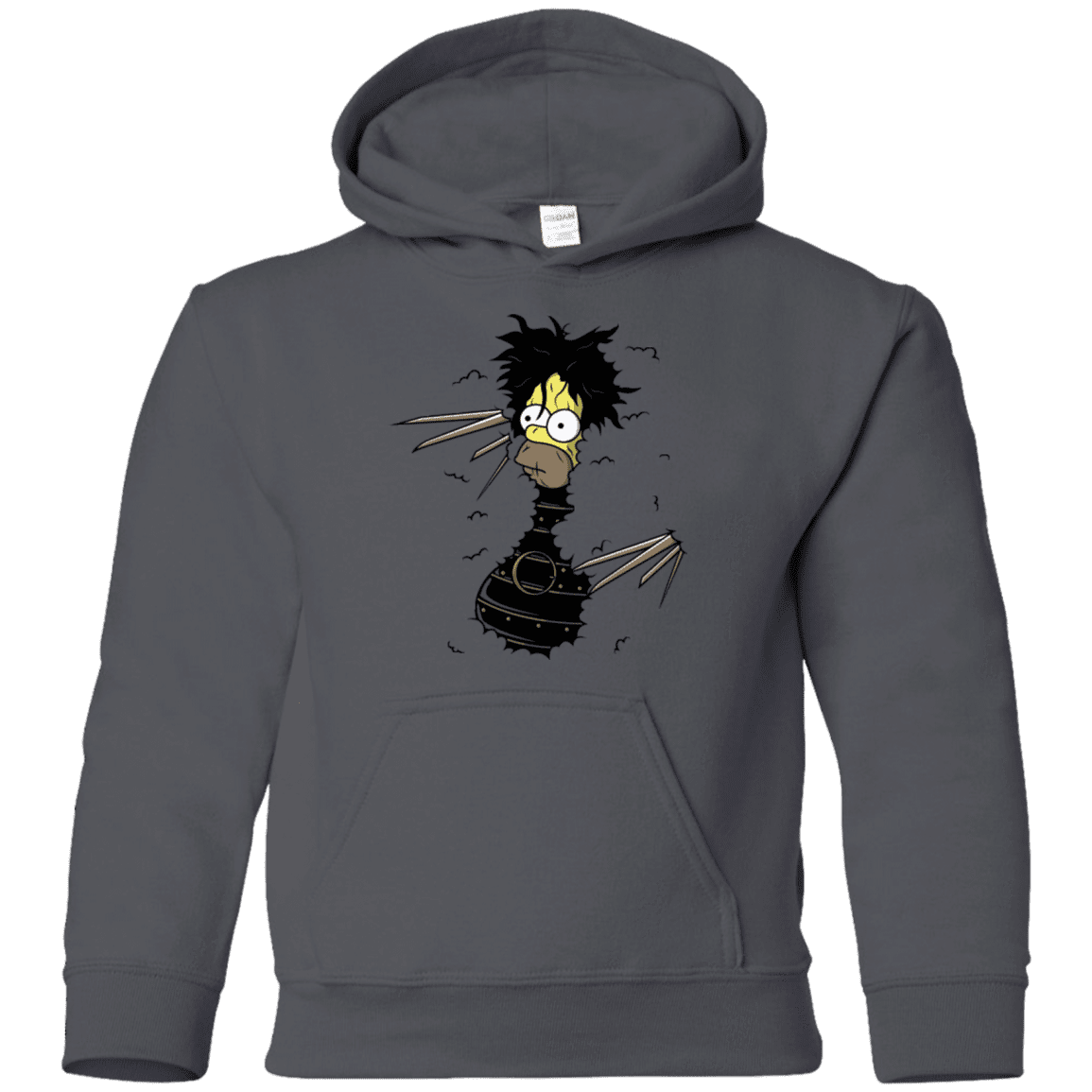 Sweatshirts Charcoal / YS H. Scissorhands! Youth Hoodie