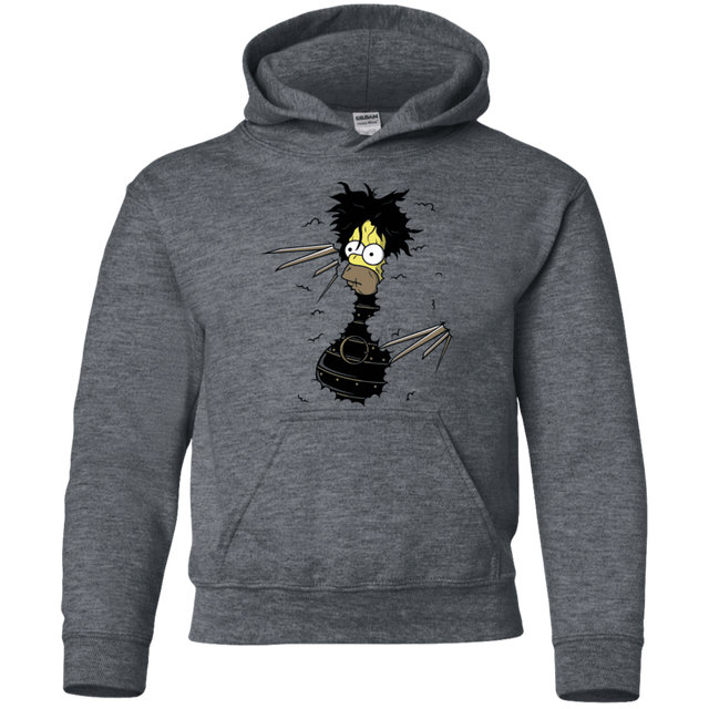 Sweatshirts Dark Heather / YS H. Scissorhands! Youth Hoodie