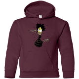 Sweatshirts Maroon / YS H. Scissorhands! Youth Hoodie