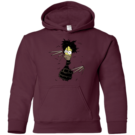 Sweatshirts Maroon / YS H. Scissorhands! Youth Hoodie