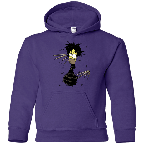 Sweatshirts Purple / YS H. Scissorhands! Youth Hoodie