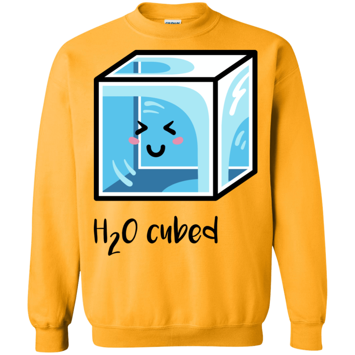 Sweatshirts Gold / S H2O Cubed Crewneck Sweatshirt