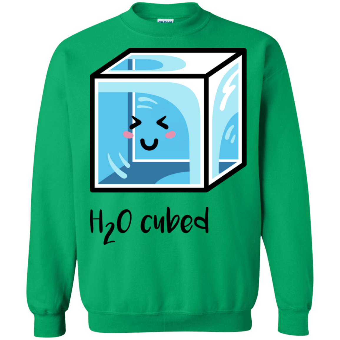 Sweatshirts Irish Green / S H2O Cubed Crewneck Sweatshirt