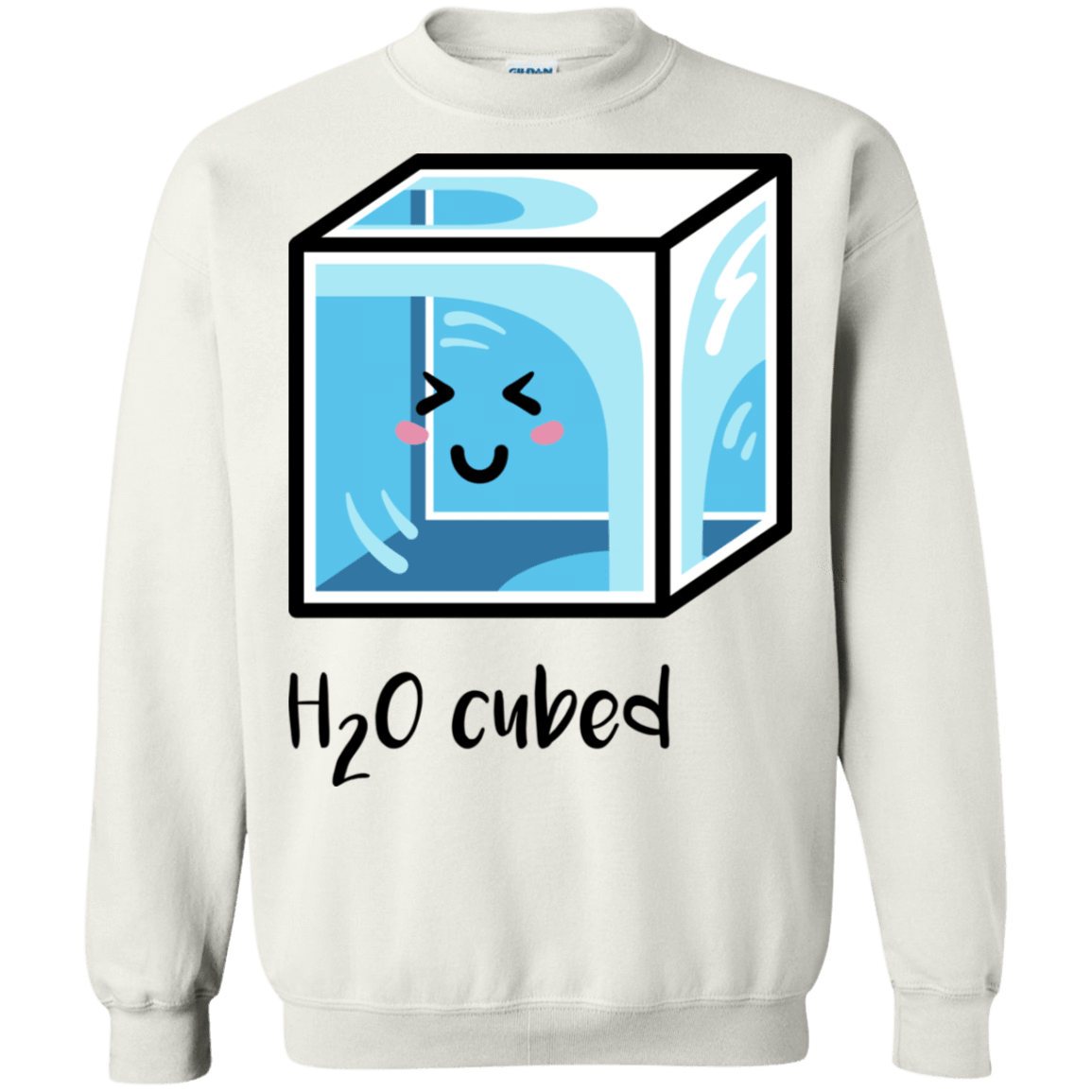 Sweatshirts White / S H2O Cubed Crewneck Sweatshirt