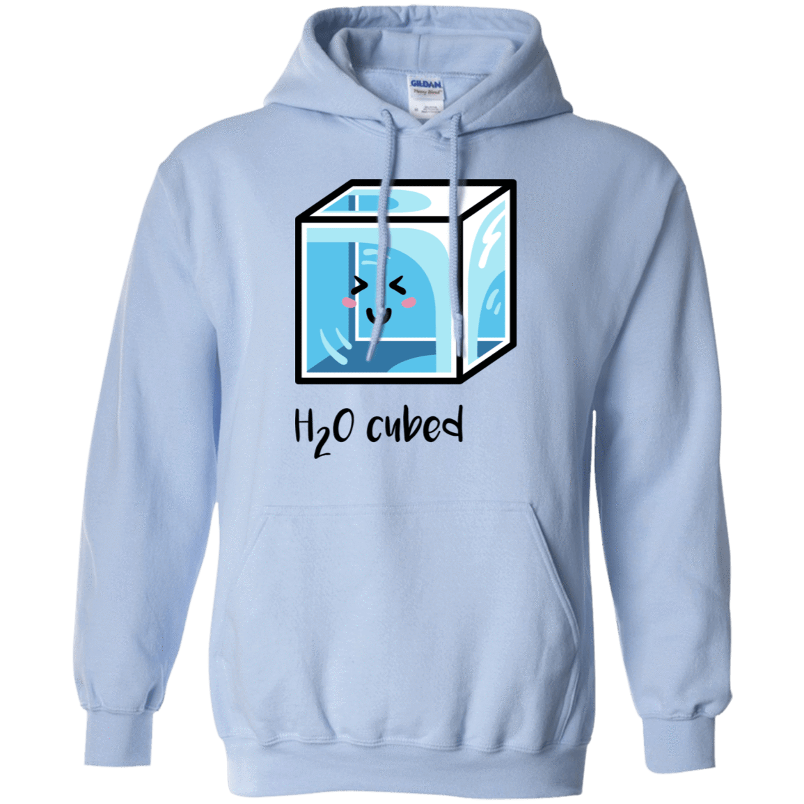 Sweatshirts Light Blue / S H2O Cubed Pullover Hoodie