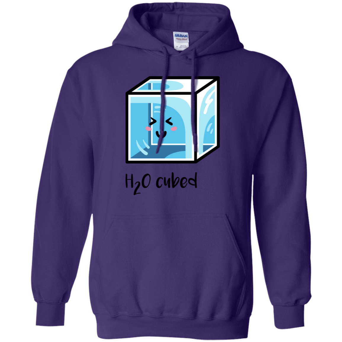 Sweatshirts Purple / S H2O Cubed Pullover Hoodie