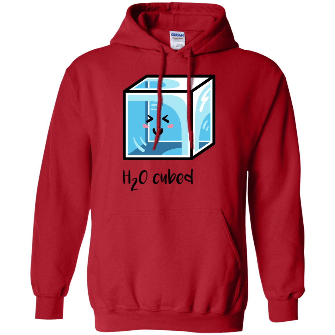 Sweatshirts Red / S H2O Cubed Pullover Hoodie