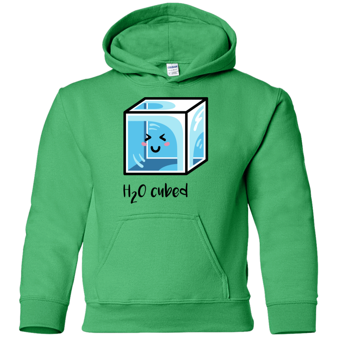 Sweatshirts Irish Green / YS H2O Cubed Youth Hoodie
