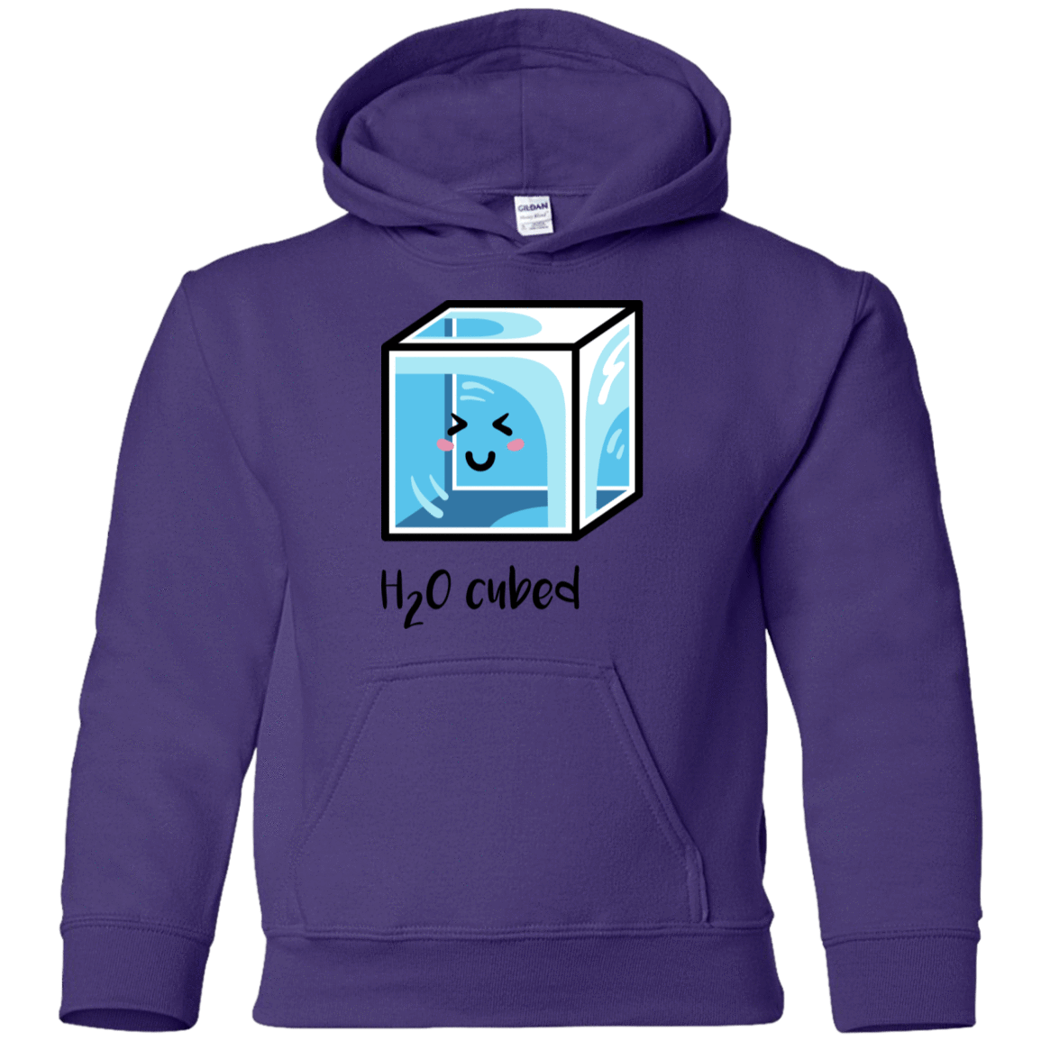 Sweatshirts Purple / YS H2O Cubed Youth Hoodie
