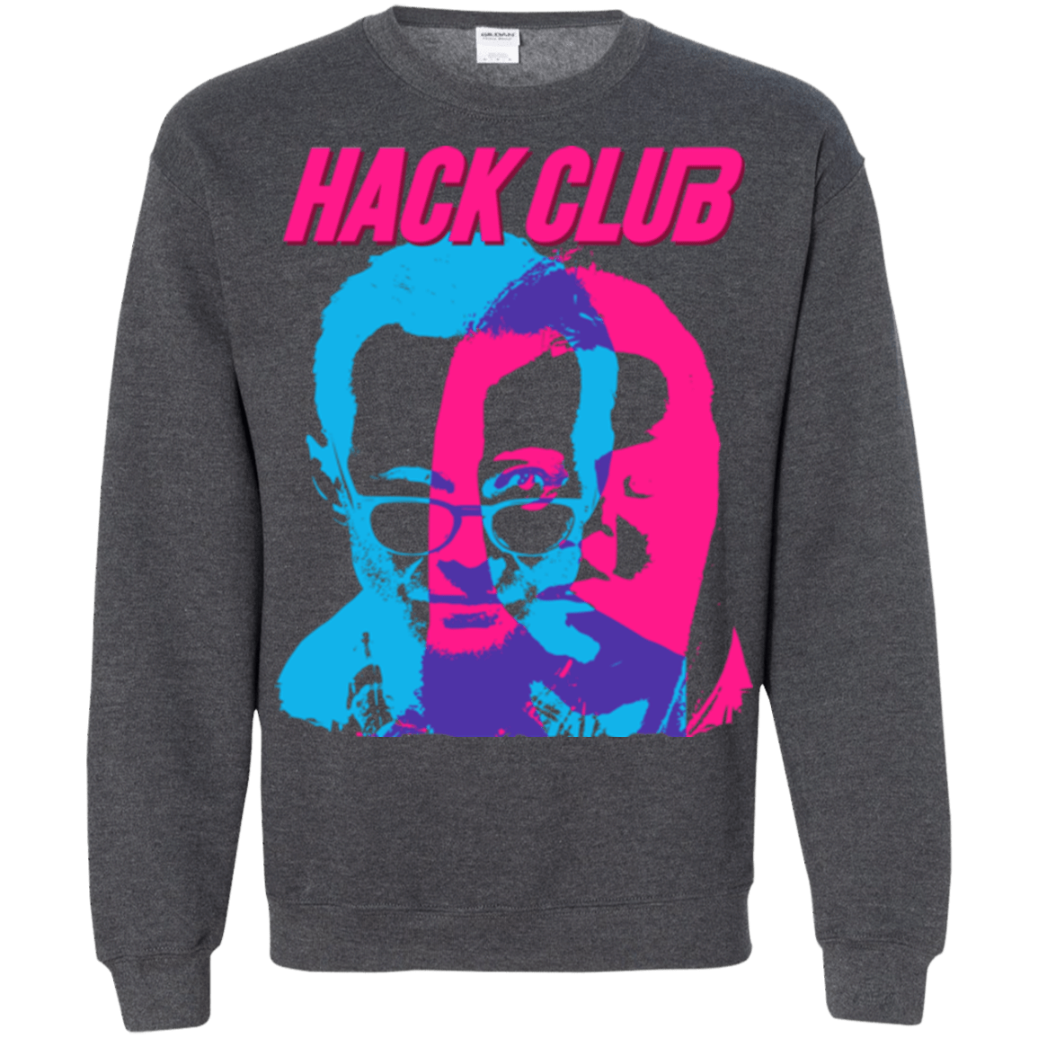 Sweatshirts Dark Heather / Small Hack Club Crewneck Sweatshirt