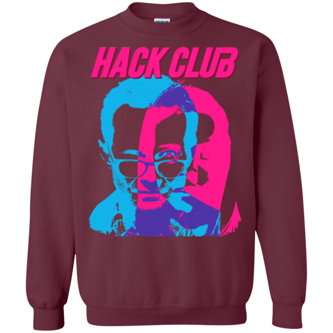 Sweatshirts Maroon / Small Hack Club Crewneck Sweatshirt