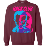 Sweatshirts Maroon / Small Hack Club Crewneck Sweatshirt