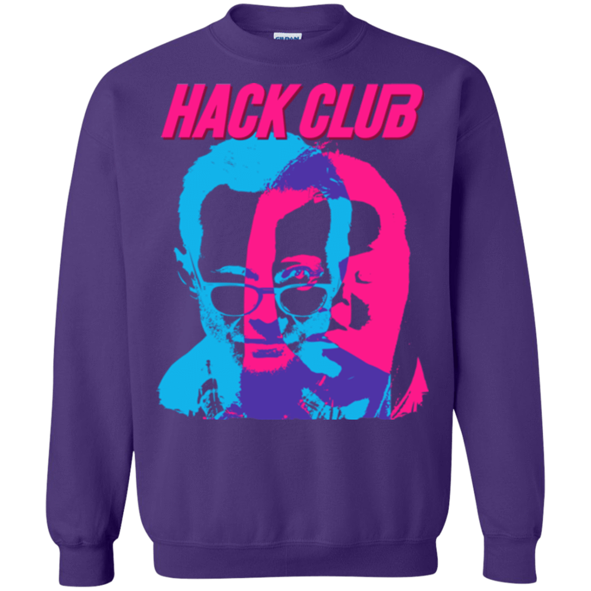Sweatshirts Purple / Small Hack Club Crewneck Sweatshirt