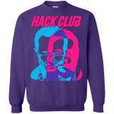 Sweatshirts Purple / Small Hack Club Crewneck Sweatshirt