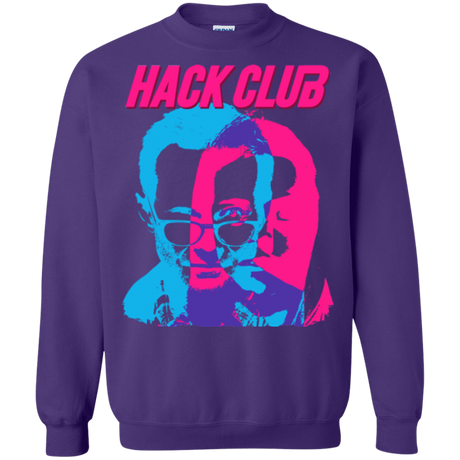Sweatshirts Purple / Small Hack Club Crewneck Sweatshirt