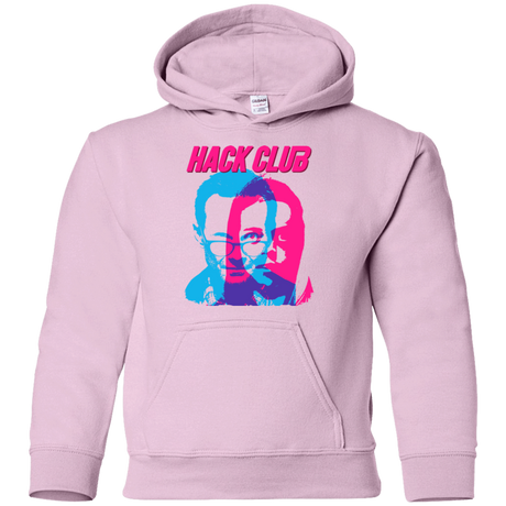 Sweatshirts Light Pink / YS Hack Club Youth Hoodie