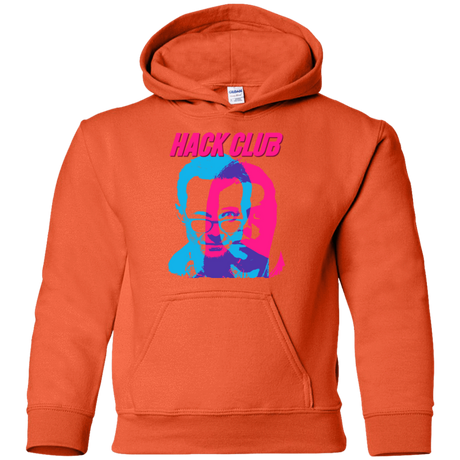Sweatshirts Orange / YS Hack Club Youth Hoodie