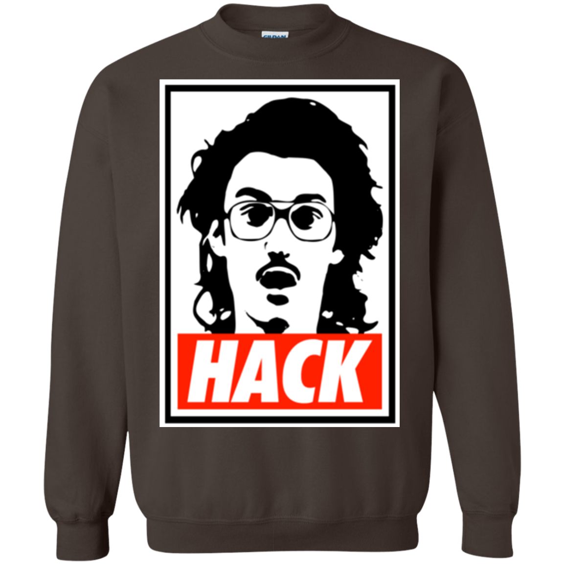Sweatshirts Dark Chocolate / Small Hack Crewneck Sweatshirt