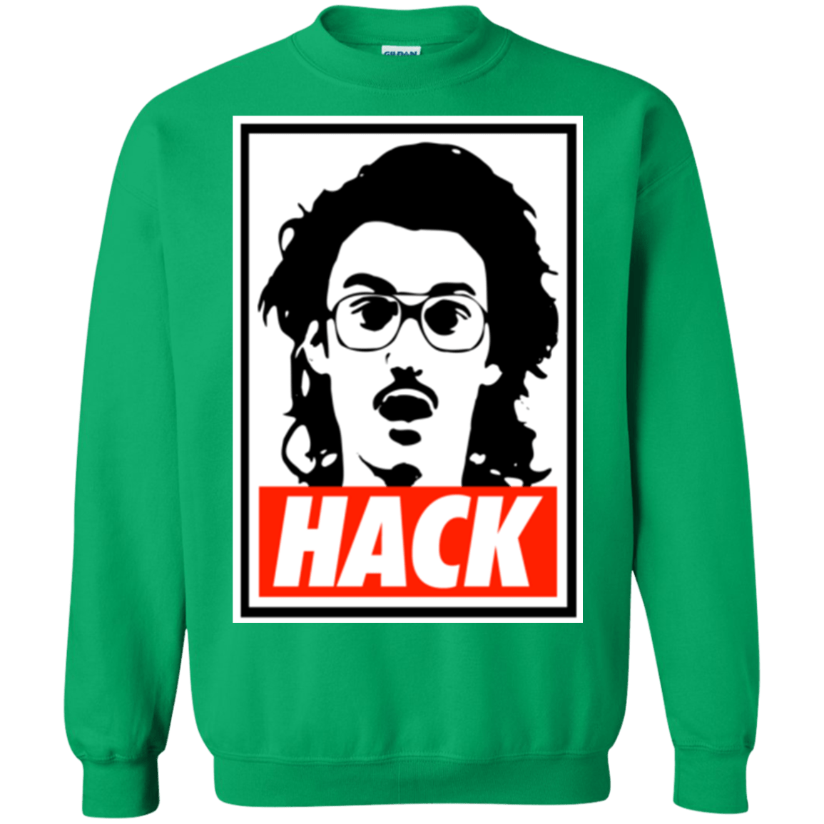 Sweatshirts Irish Green / Small Hack Crewneck Sweatshirt
