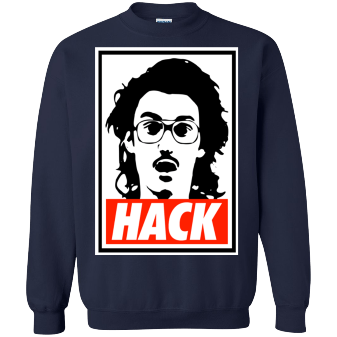 Sweatshirts Navy / Small Hack Crewneck Sweatshirt