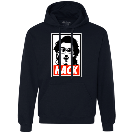 Sweatshirts Navy / Small Hack Premium Fleece Hoodie