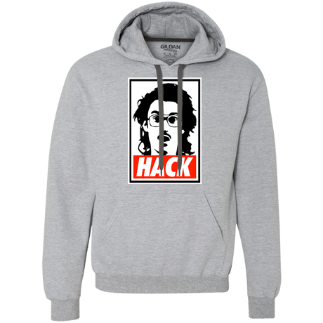 Sweatshirts Sport Grey / Small Hack Premium Fleece Hoodie