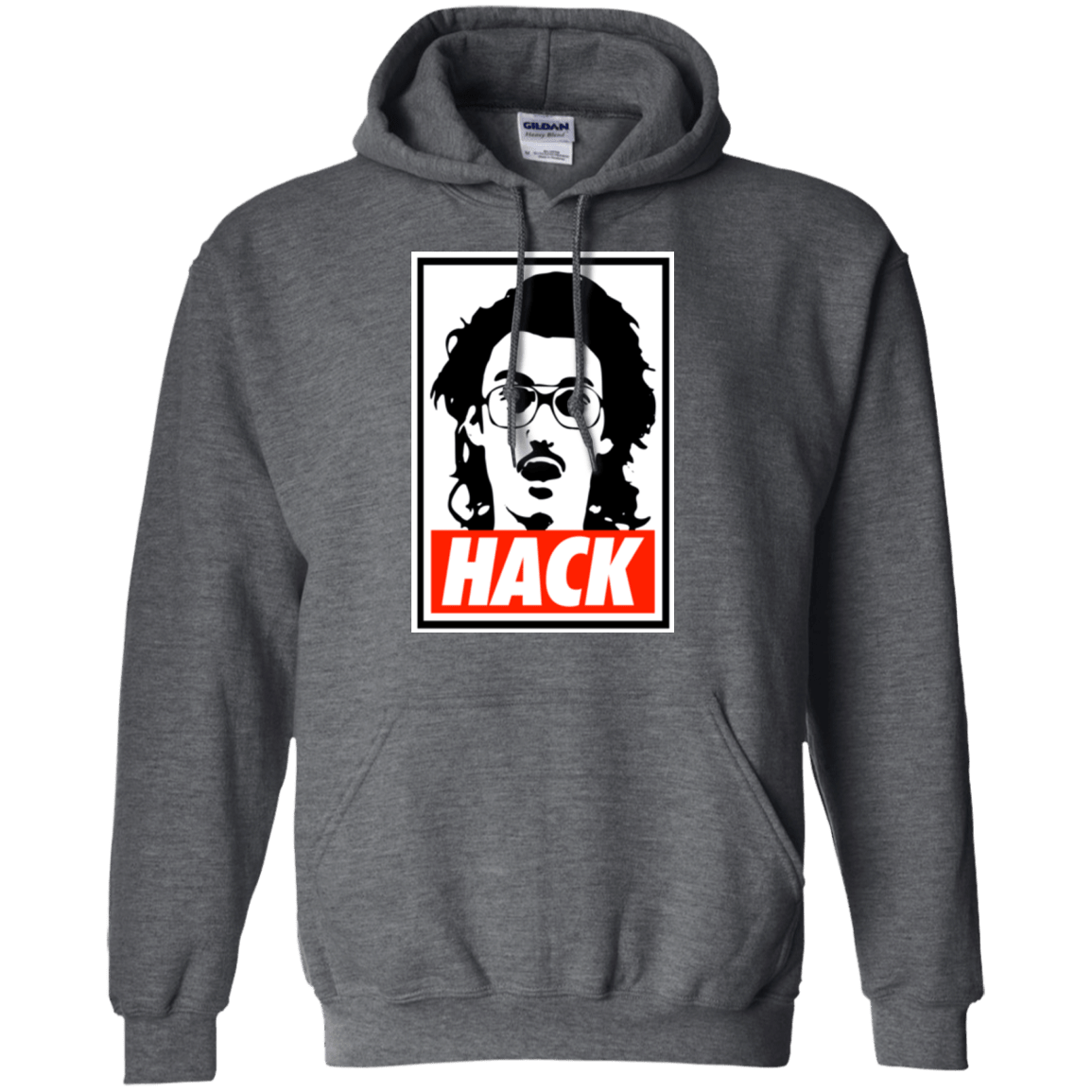 Sweatshirts Dark Heather / Small Hack Pullover Hoodie