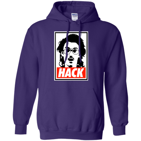 Sweatshirts Purple / Small Hack Pullover Hoodie