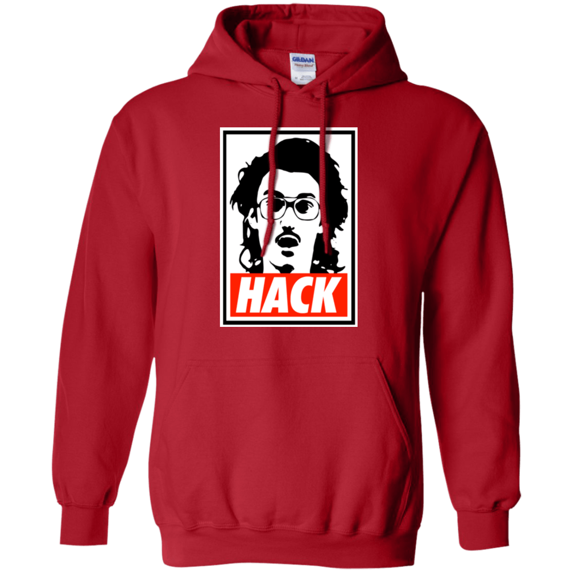 Sweatshirts Red / Small Hack Pullover Hoodie