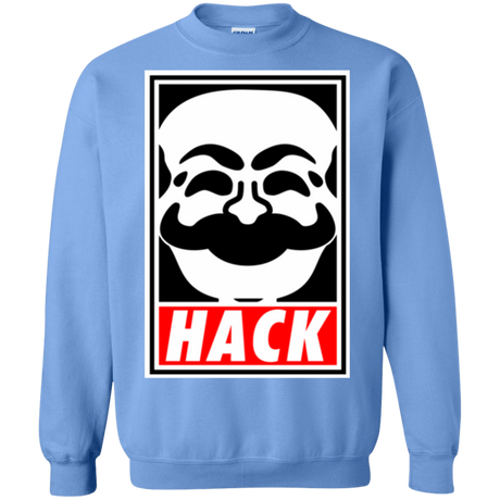 Sweatshirts Carolina Blue / Small Hack society Crewneck Sweatshirt
