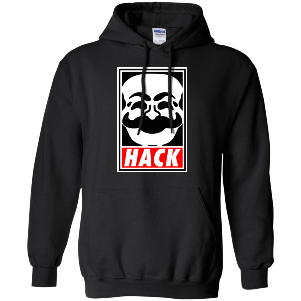 Sweatshirts Black / Small Hack society Pullover Hoodie