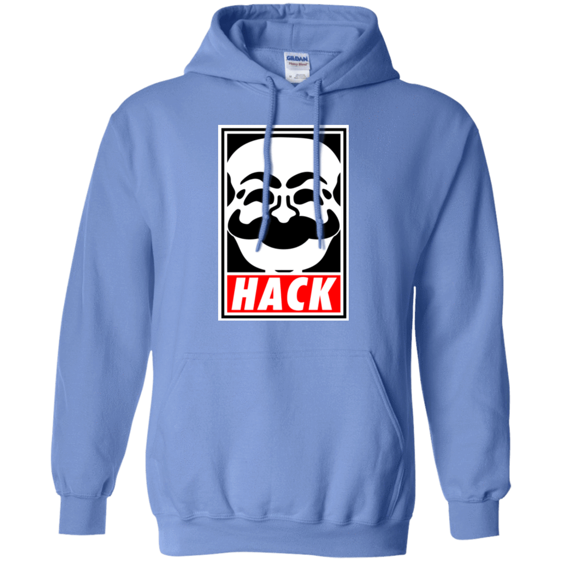 Sweatshirts Carolina Blue / Small Hack society Pullover Hoodie