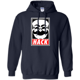 Sweatshirts Navy / Small Hack society Pullover Hoodie