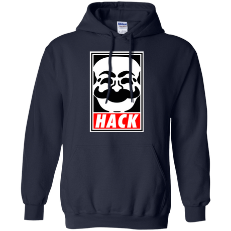 Sweatshirts Navy / Small Hack society Pullover Hoodie