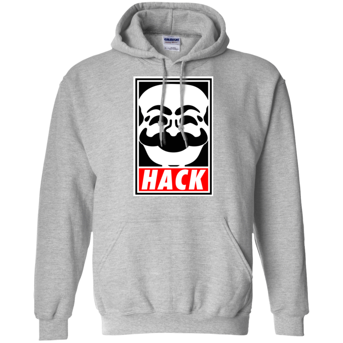 Sweatshirts Sport Grey / Small Hack society Pullover Hoodie