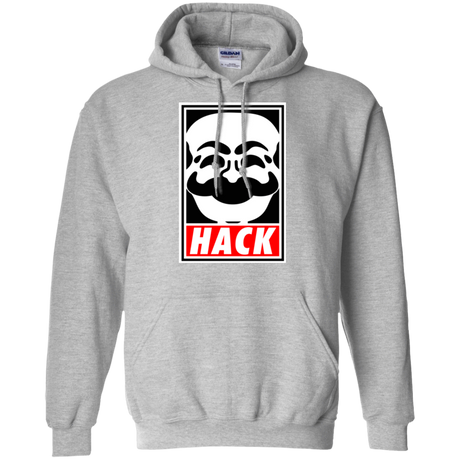 Sweatshirts Sport Grey / Small Hack society Pullover Hoodie