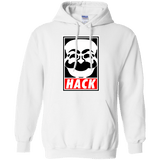 Sweatshirts White / Small Hack society Pullover Hoodie