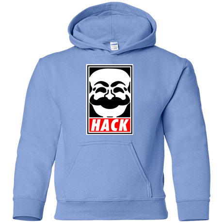 Sweatshirts Carolina Blue / YS Hack society Youth Hoodie