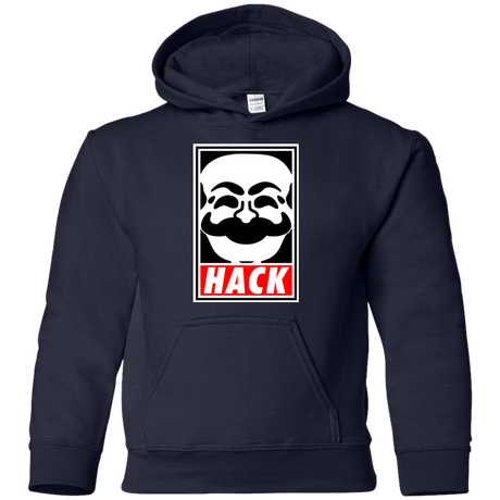 Sweatshirts Navy / YS Hack society Youth Hoodie