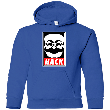 Sweatshirts Royal / YS Hack society Youth Hoodie