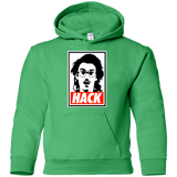 Sweatshirts Irish Green / YS Hack Youth Hoodie