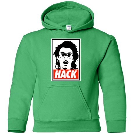 Sweatshirts Irish Green / YS Hack Youth Hoodie