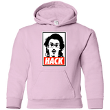 Sweatshirts Light Pink / YS Hack Youth Hoodie