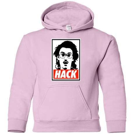 Sweatshirts Light Pink / YS Hack Youth Hoodie