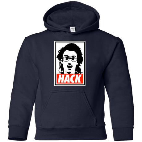 Sweatshirts Navy / YS Hack Youth Hoodie