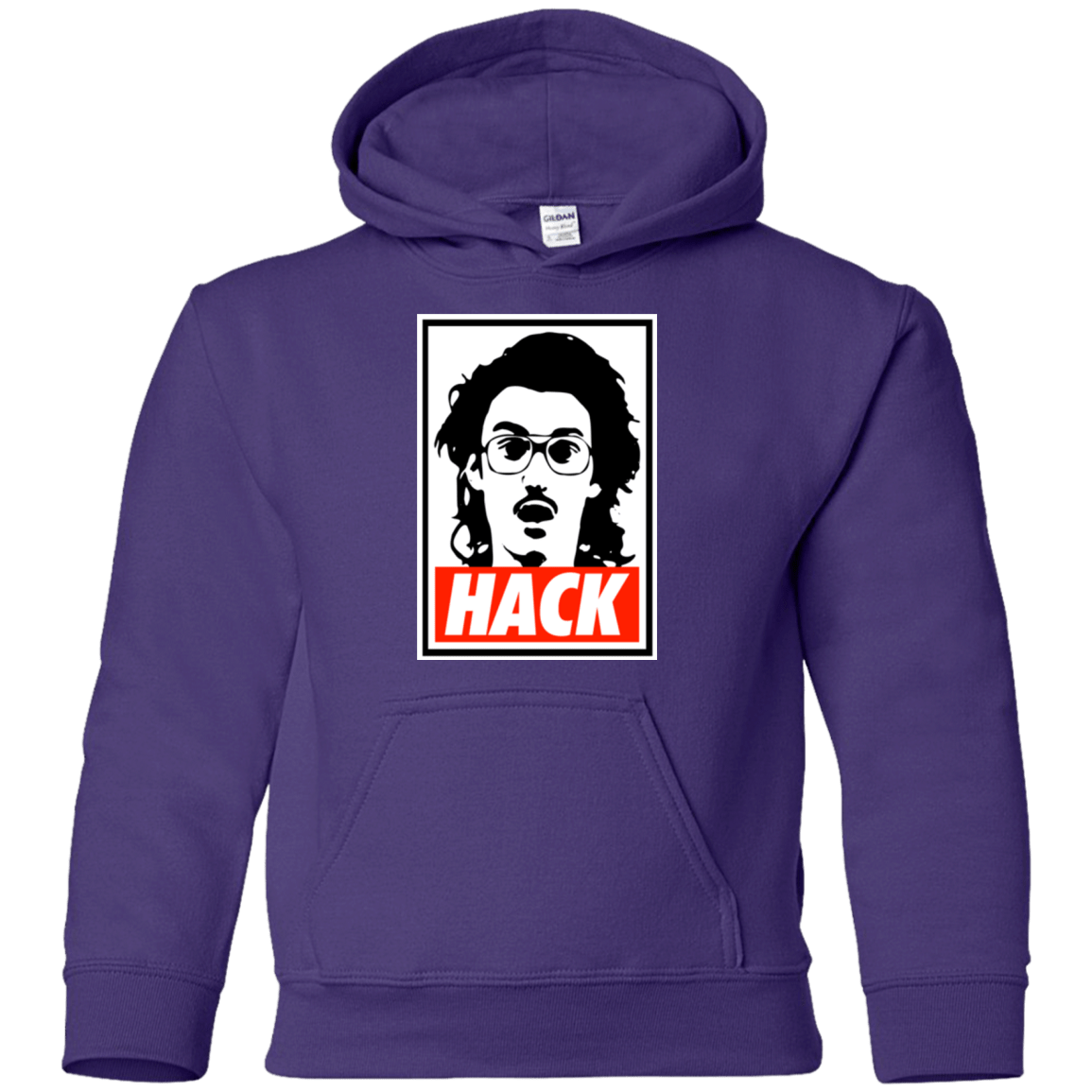 Sweatshirts Purple / YS Hack Youth Hoodie
