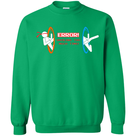 Sweatshirts Irish Green / Small Hacking Error Crewneck Sweatshirt