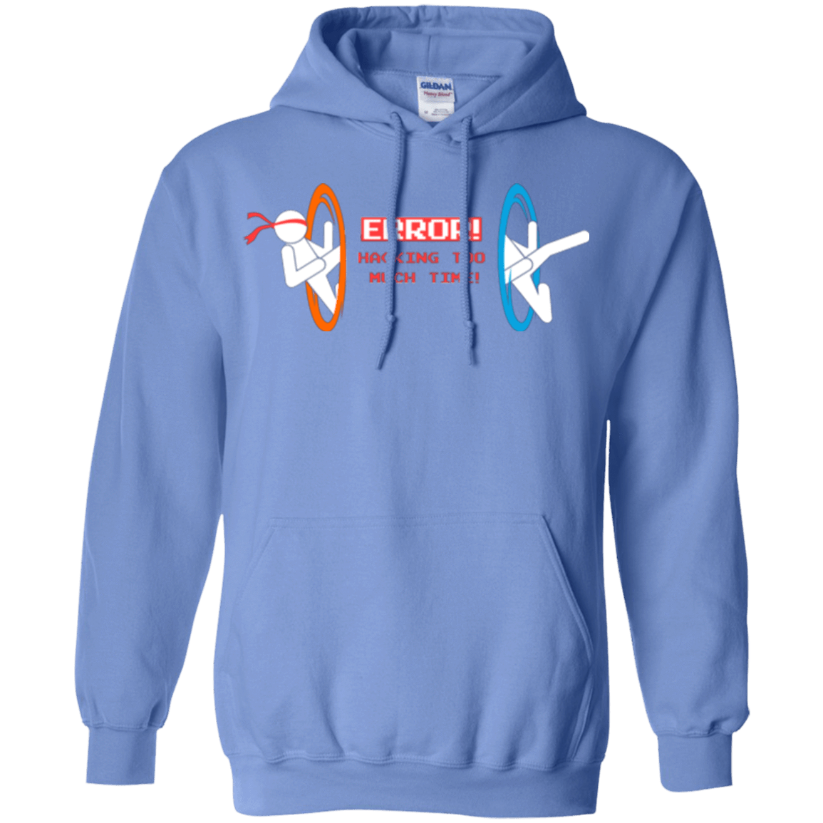 Sweatshirts Carolina Blue / Small Hacking Error Pullover Hoodie